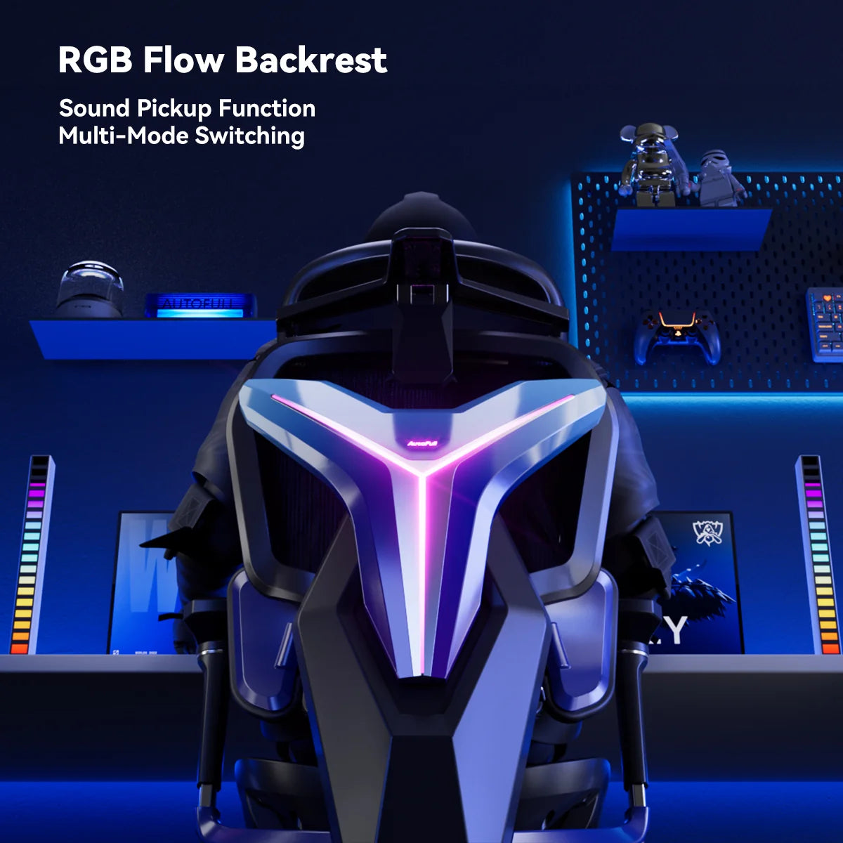 G7 Custom Light-Up Mecha Ergonomic Gaming Chair | 3 Modes
